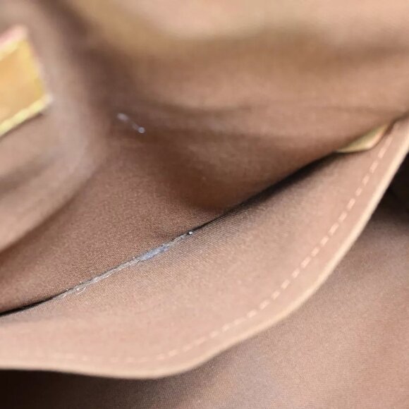 LOUIS VUITTON LV Tivoli GM Shoulder Bag Monogram Leather Brown - Picture 7 of 16